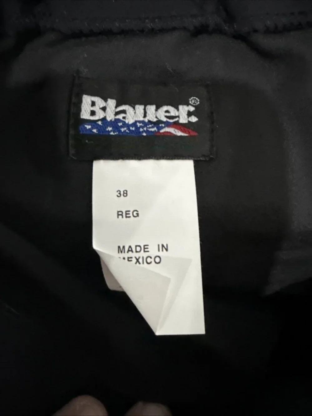 Blauer 8842 Flexforce Black Bike Shorts Size 38 Reg